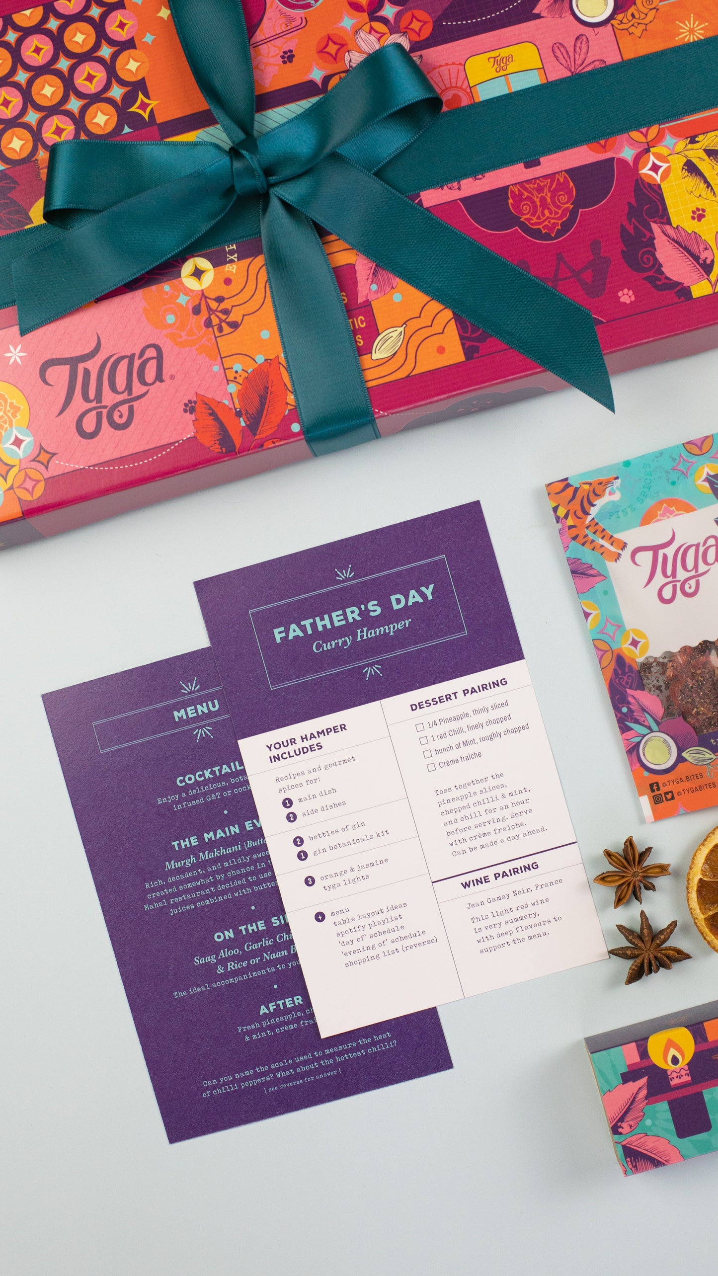 Vegan Father's Day Curry & Gin Hamper