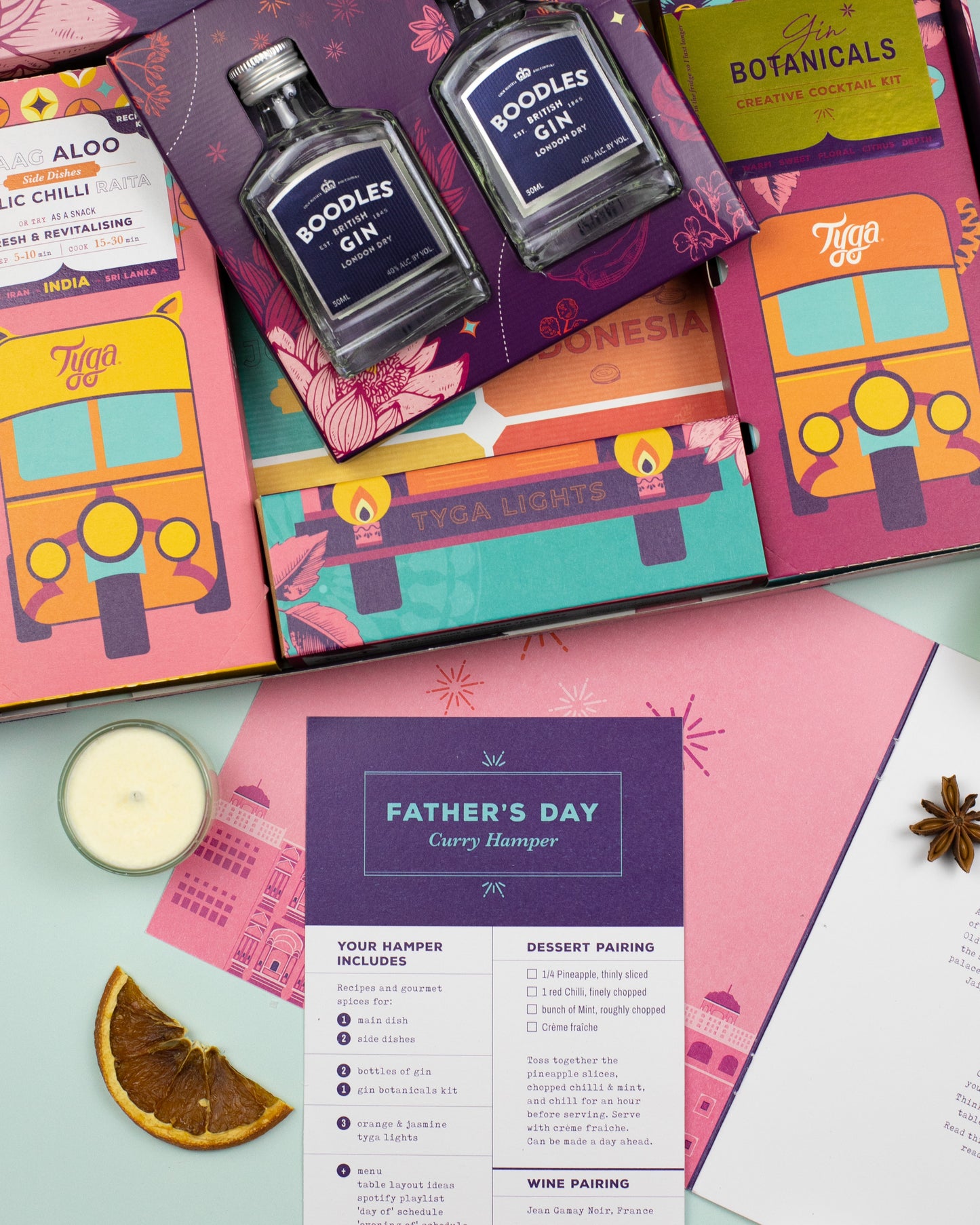 Father's Day Curry & Gin Hamper