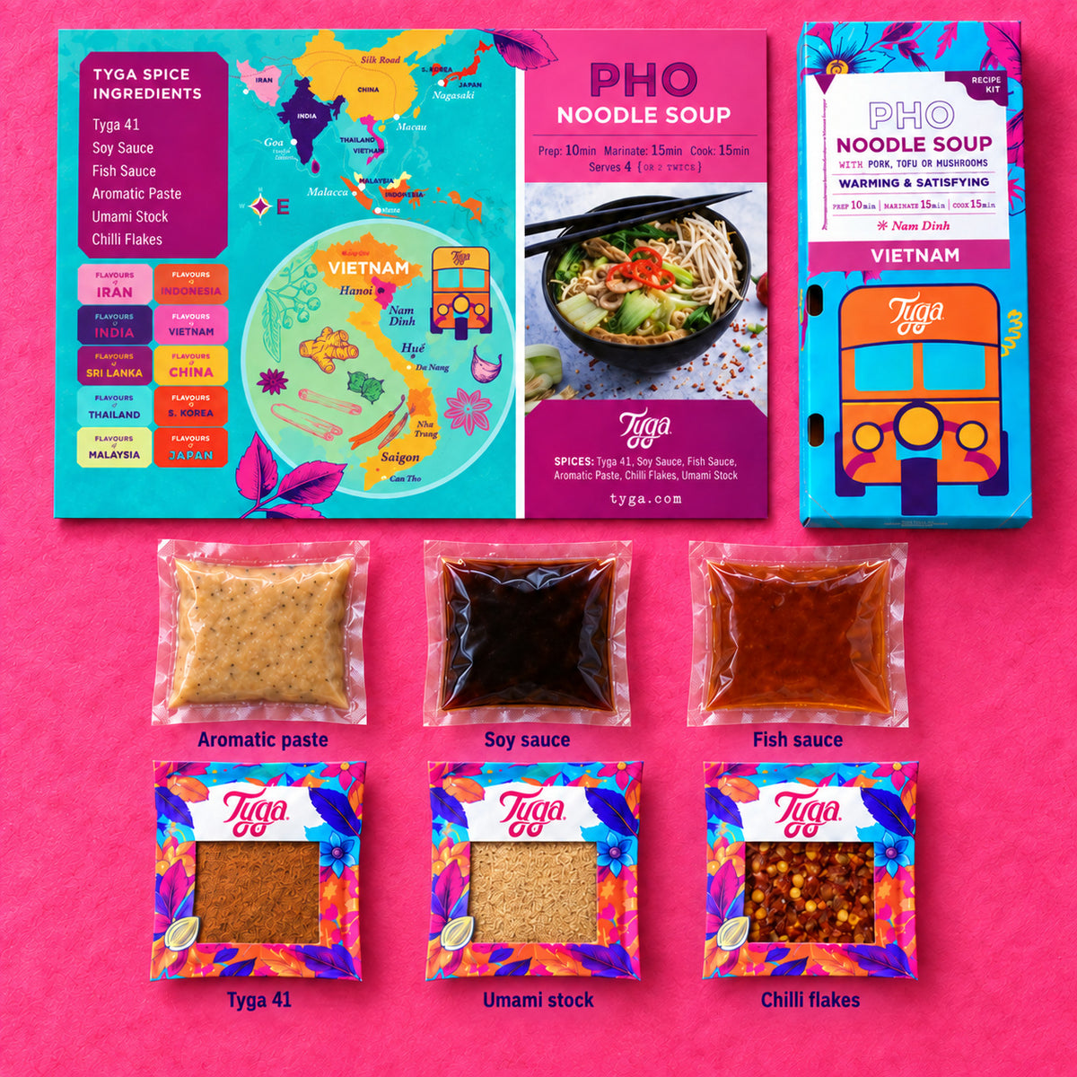 Pho Noodle Soup Recipe Kit