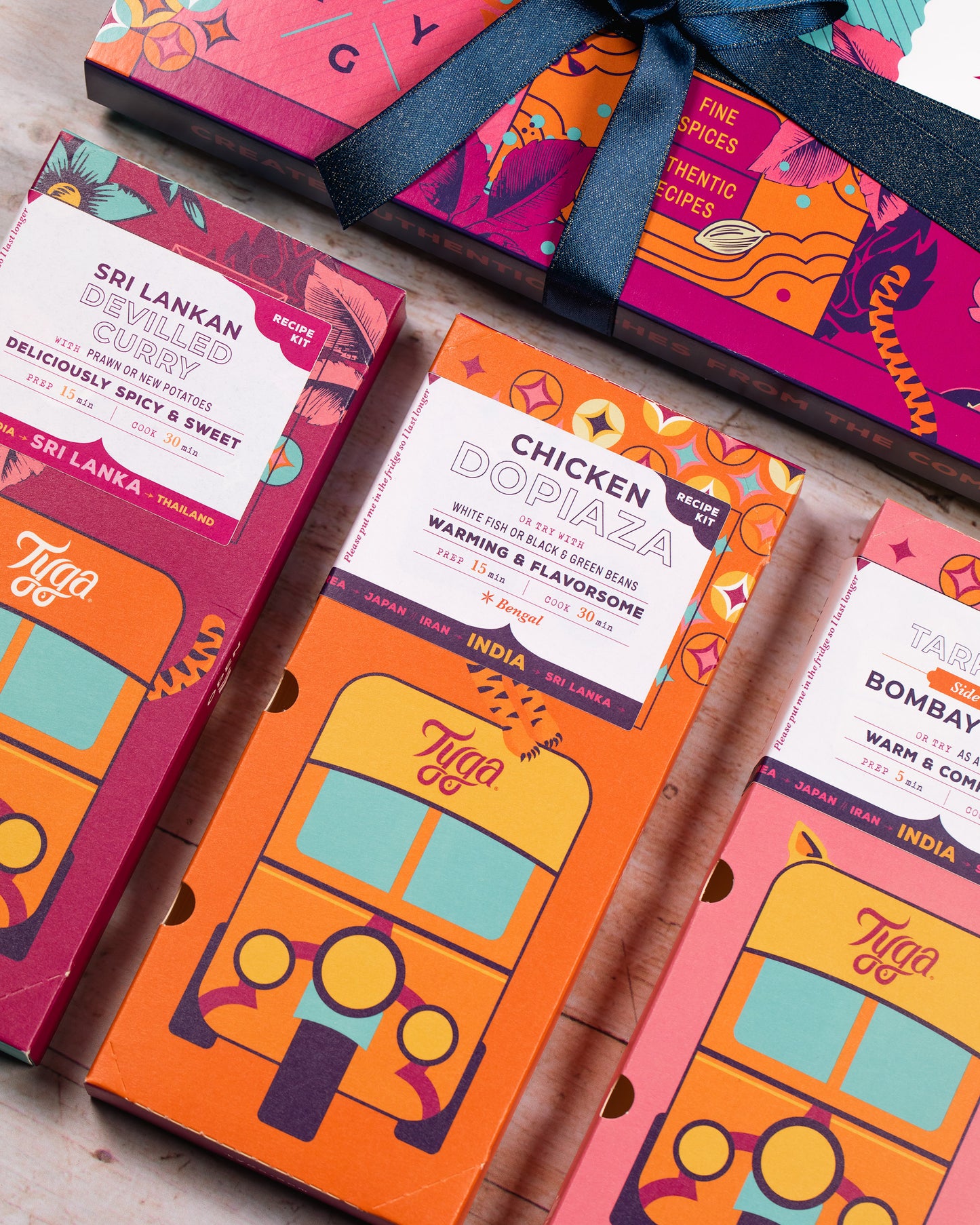 Secret Santa Asian Curry Recipe Kit