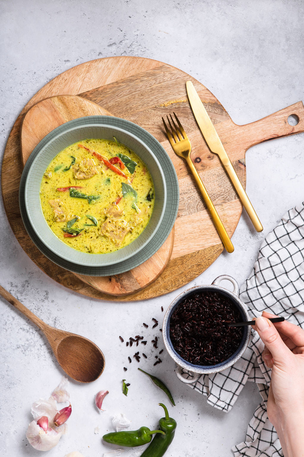 Vegan Green Thai Curry