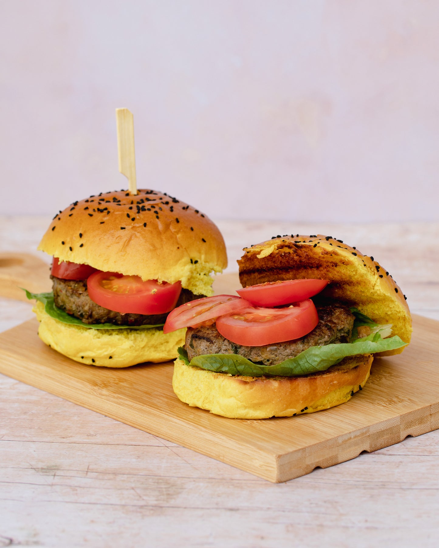 Bombay Plant-Based Burgers & Tomato Chutney