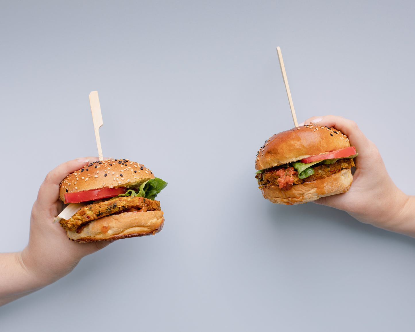 Bombay Chickpea Burger & Tomato Chutney