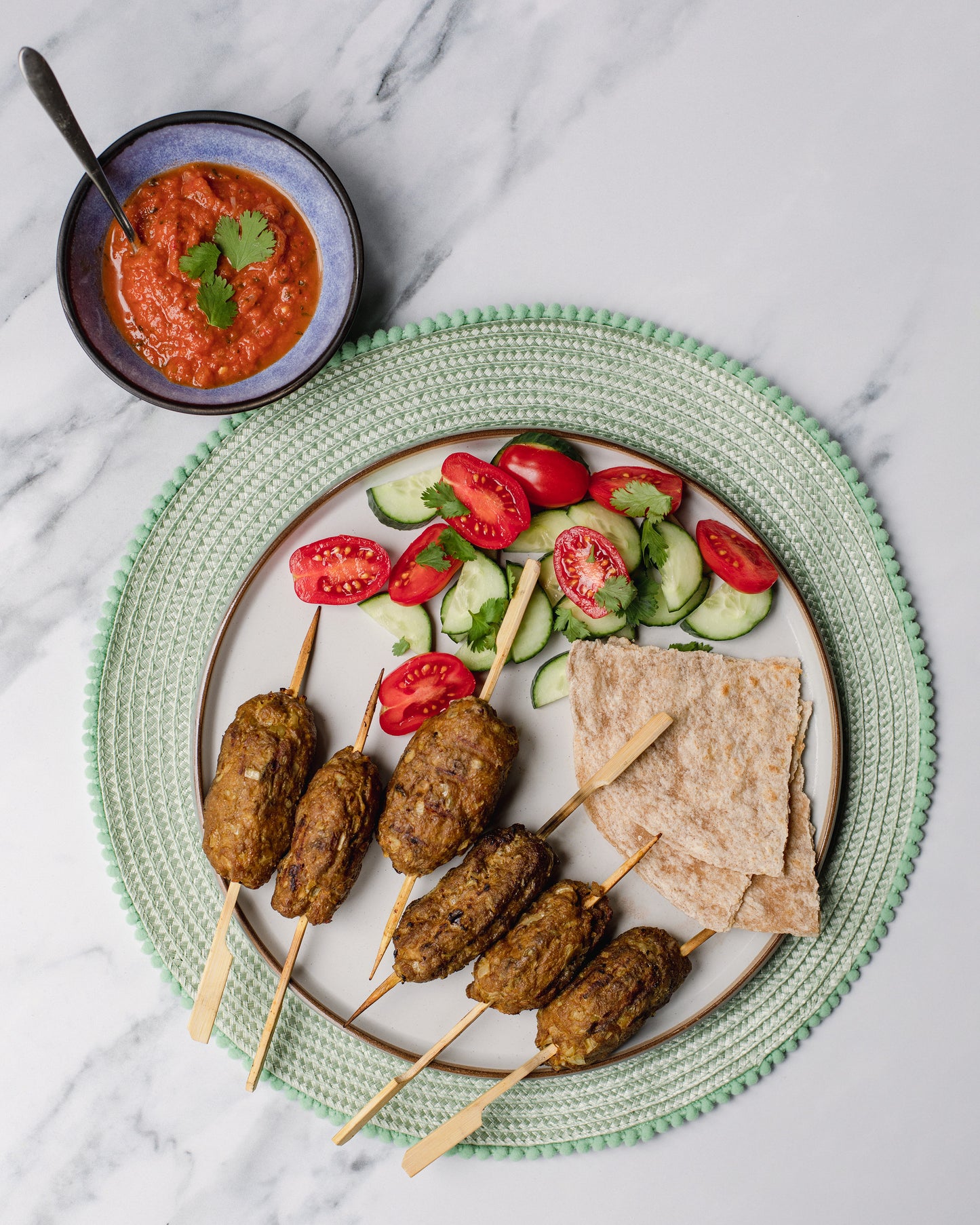 Lamb Kofta & Tomato Chutney