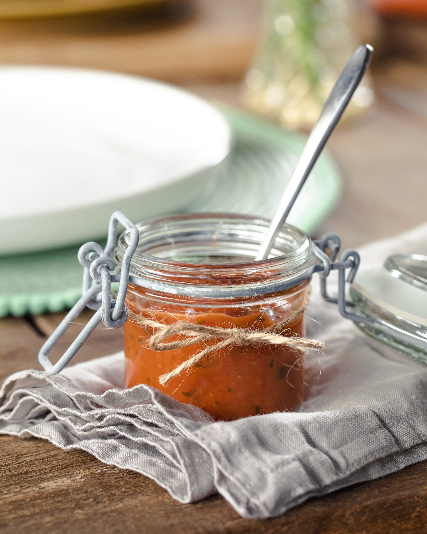 Bombay Chickpea Burger & Tomato Chutney