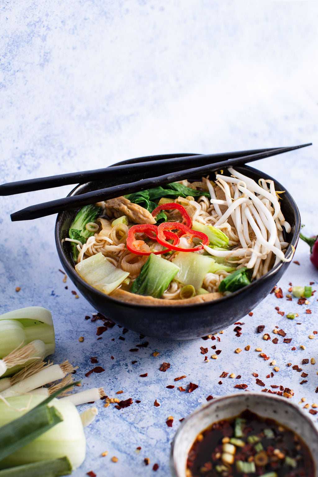 Vegan Pho Noodle Soup