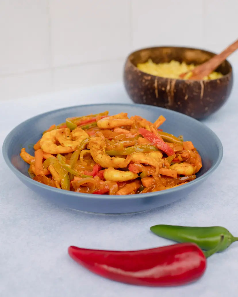 Sri Lankan Devilled Prawn Curry