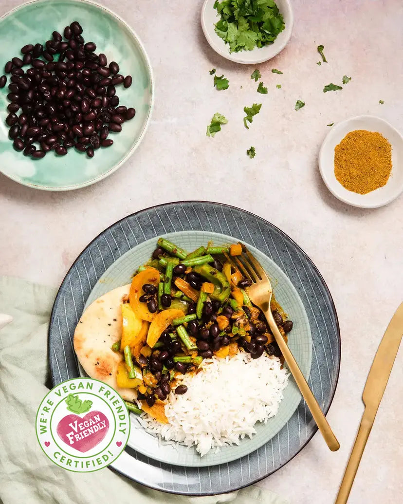 Black & Green Bean Dopiaza