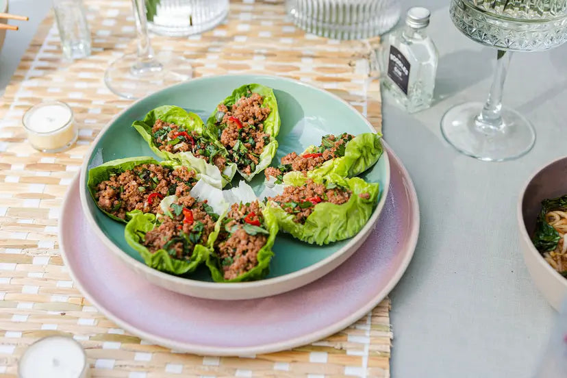 Larb Lettuce Wraps