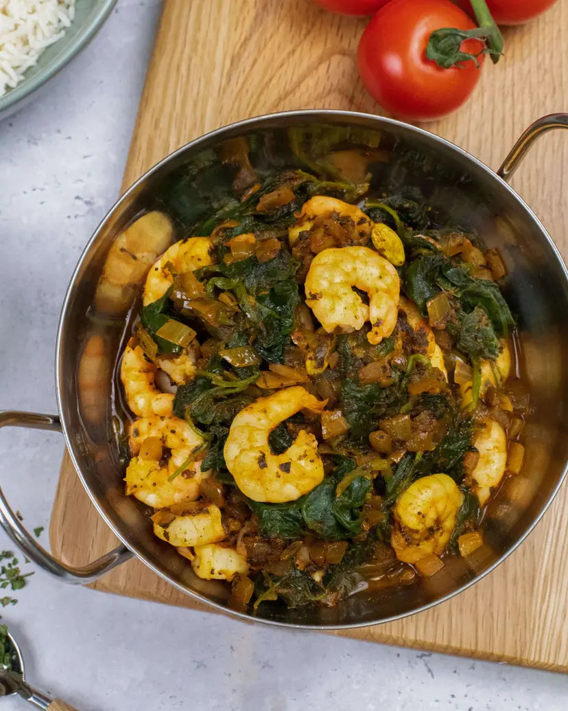 Prawn Saag