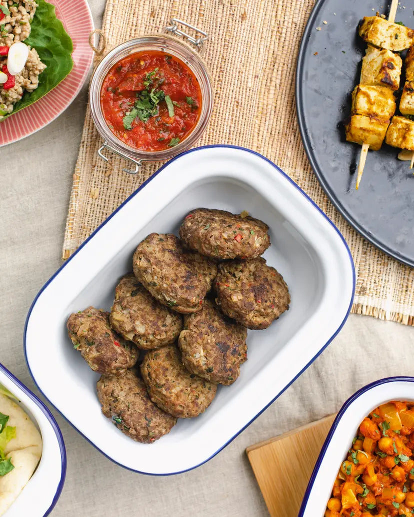 Shami Kebab & Tomato Chutney