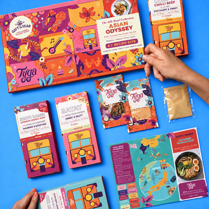 Award Winning Asian Odyssey Recipe Kit Gift Set
