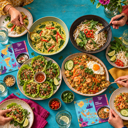 Award Winning South East Asia Recipe Kit Gift Set