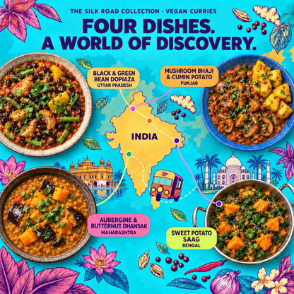 Award Winning Vegan Curry Recipe Kit Gift Set