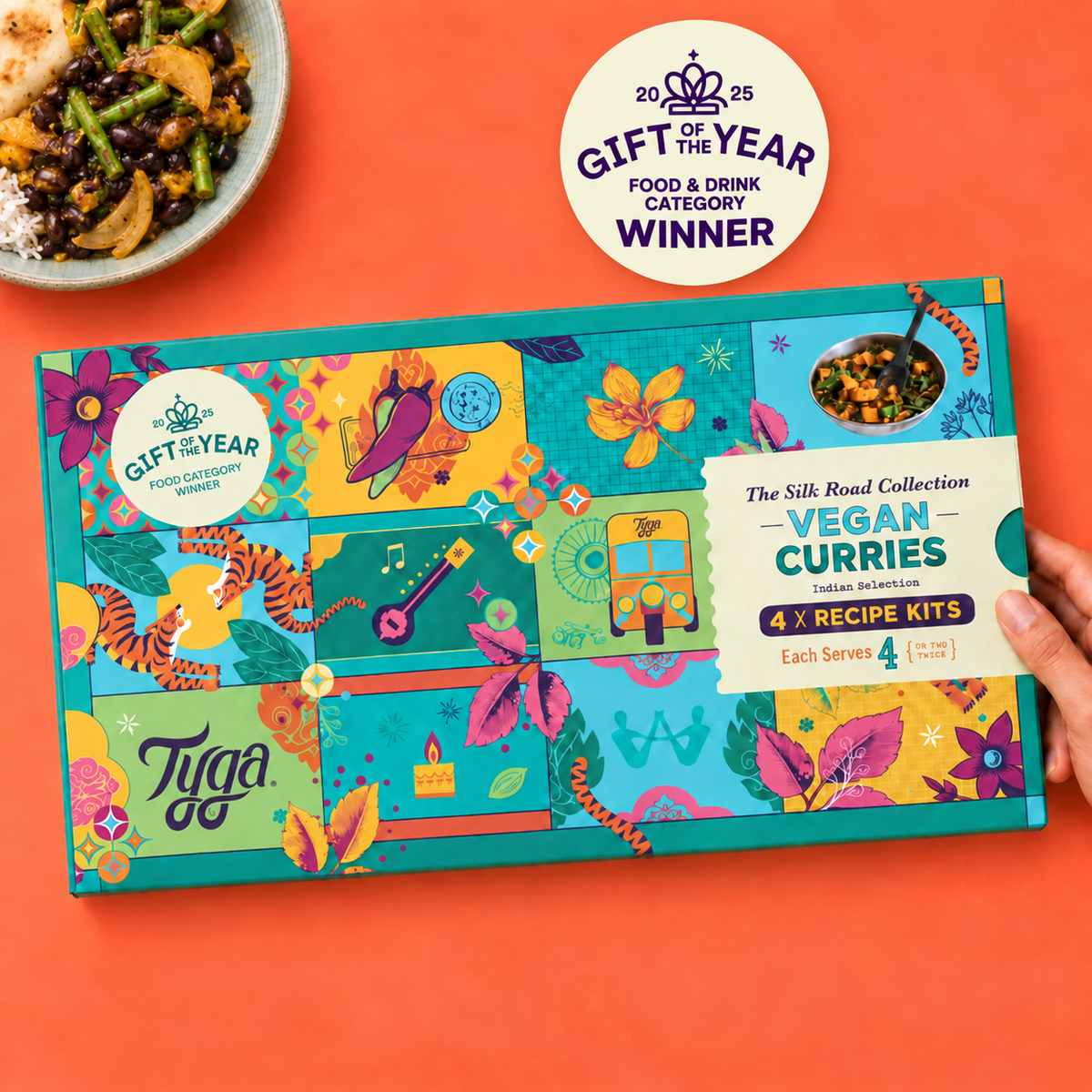 Award Winning Vegan Curry Recipe Kit Gift Set