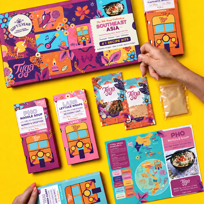 Award Winning South East Asia Recipe Kit Gift Set