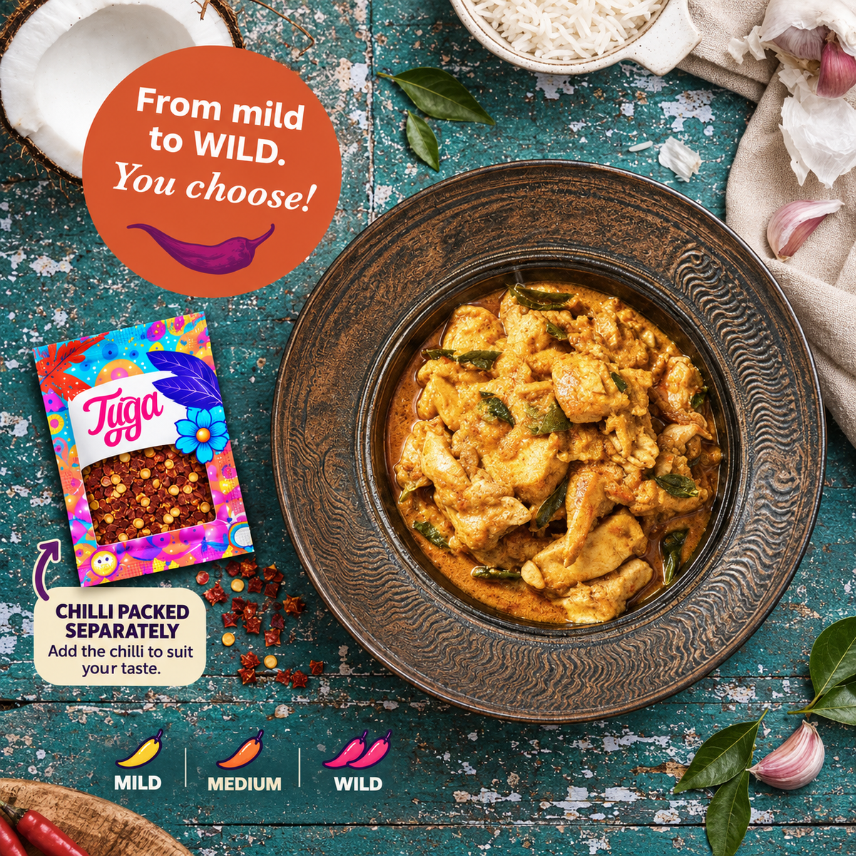 Award Winning Global Curries Recipe Kit Gift Set