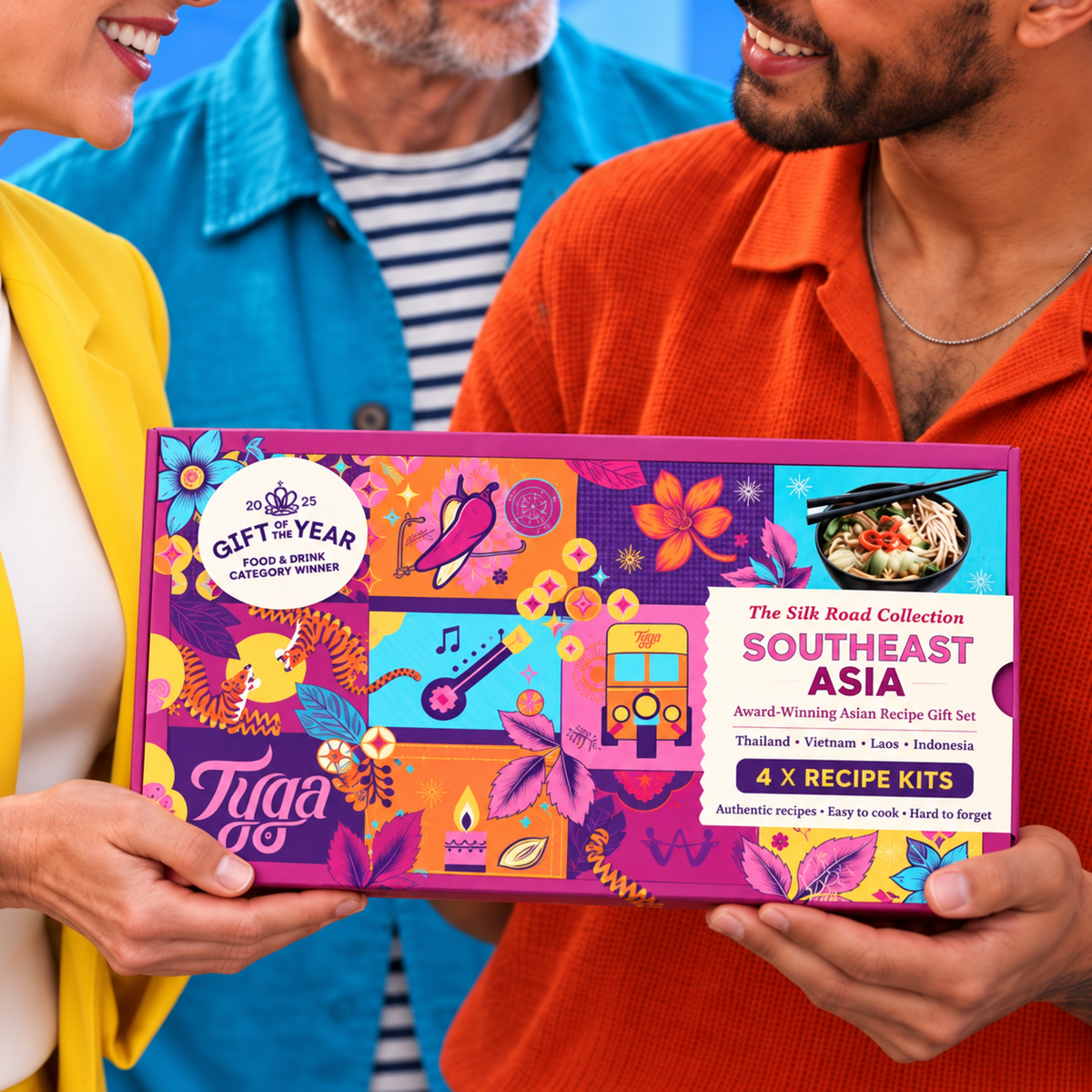 Award Winning South East Asia Recipe Kit Gift Set