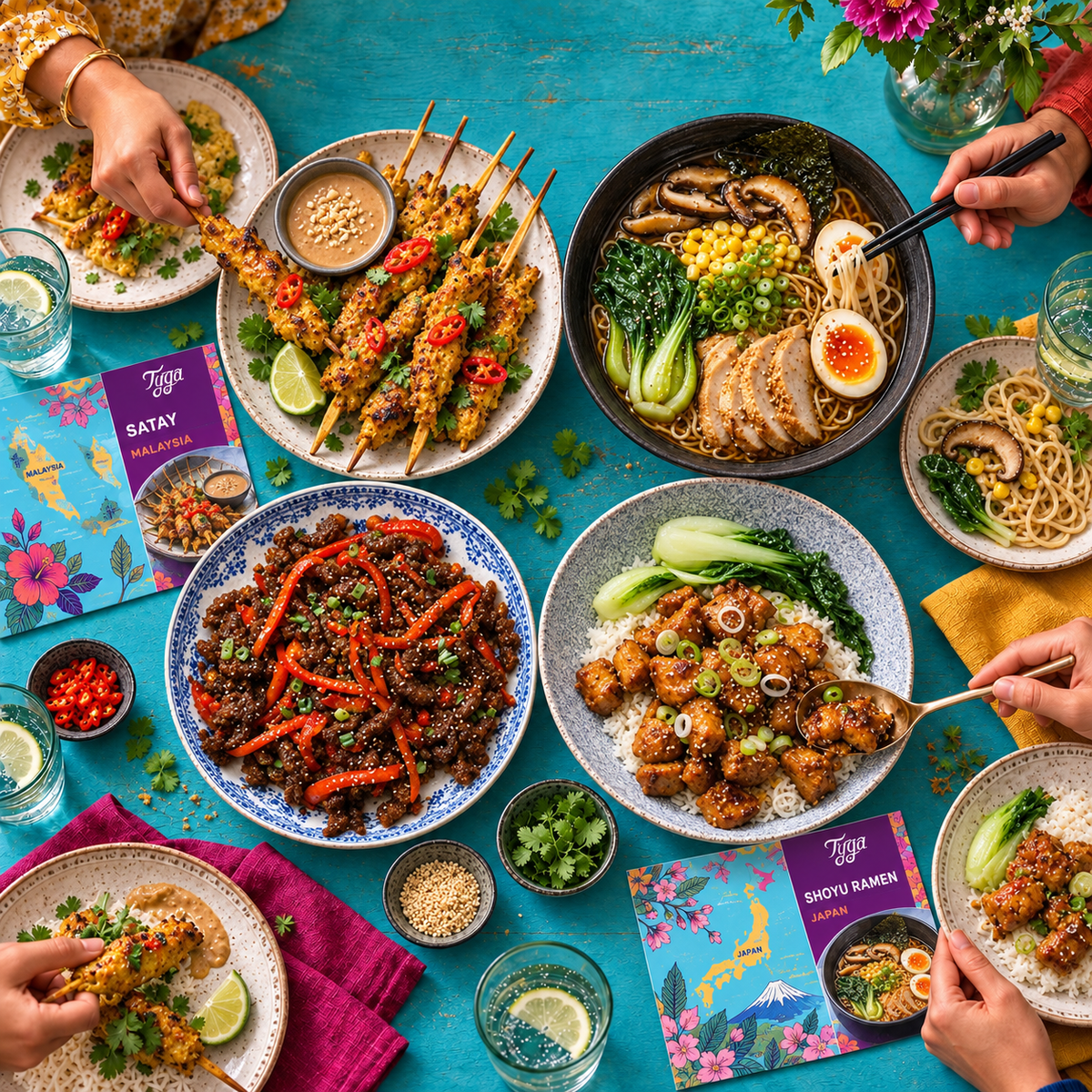 Award Winning Asian Odyssey Recipe Kit Gift Set