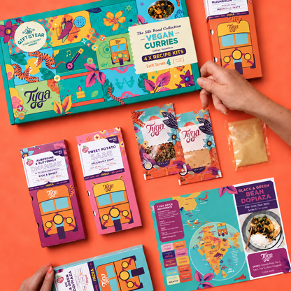 Award Winning Vegan Curry Recipe Kit Gift Set