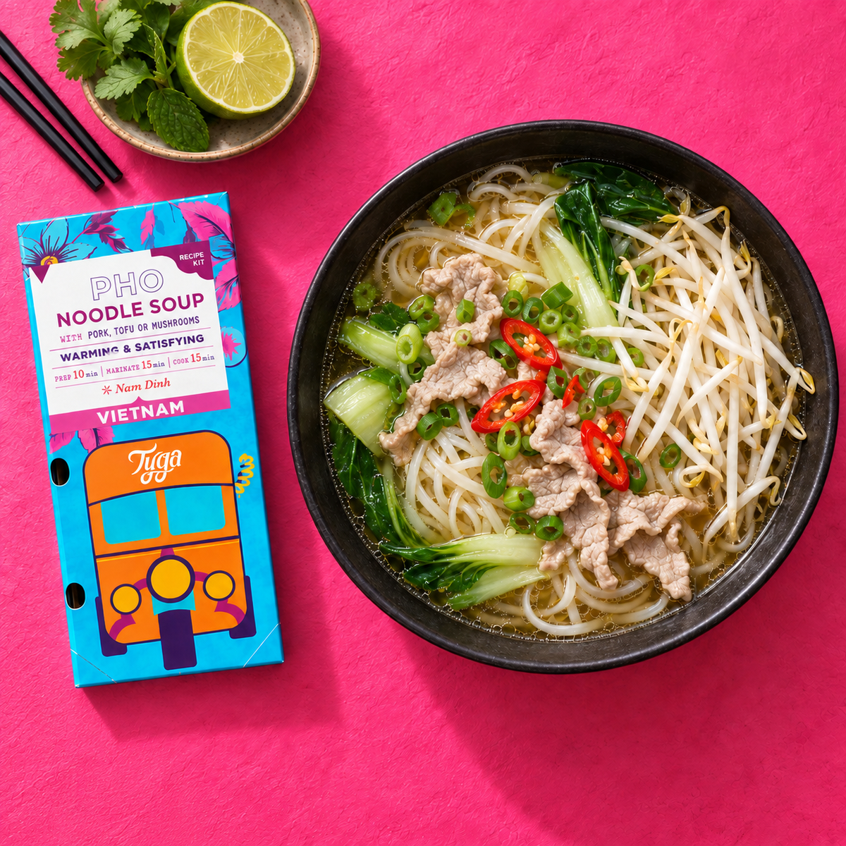 Pho Noodle Soup Recipe Kit