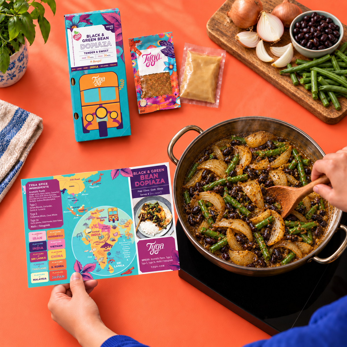 Award Winning Vegan Curry Recipe Kit Gift Set