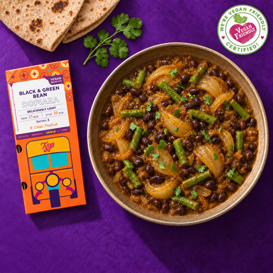 Black & Green Bean Dopiaza
