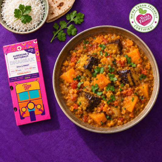 Aubergine & Butternut Squash Dhansak