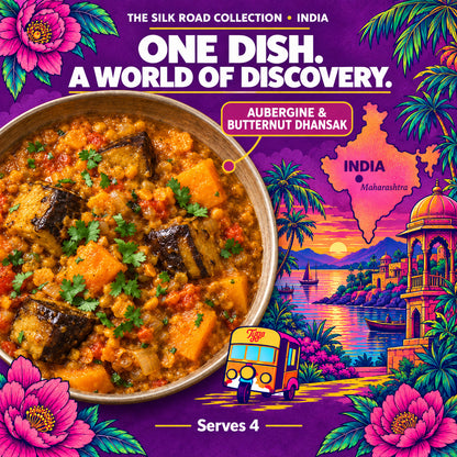 Aubergine & Butternut Squash Dhansak