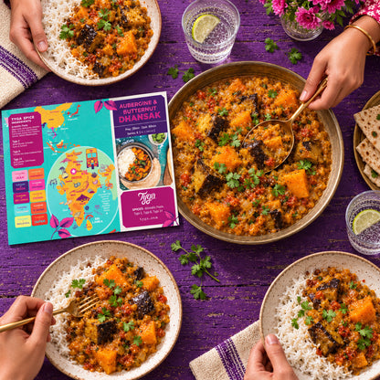 Aubergine & Butternut Squash Dhansak