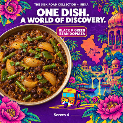 Black & Green Bean Dopiaza