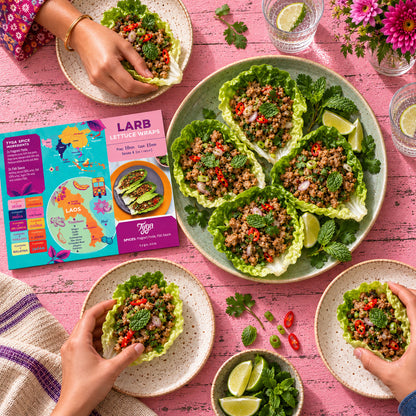 Larb Lettuce Wraps
