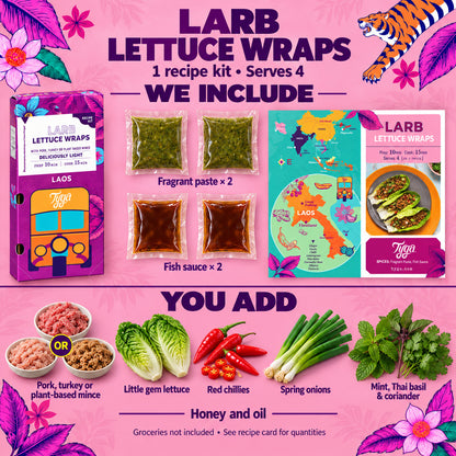 Larb Lettuce Wraps