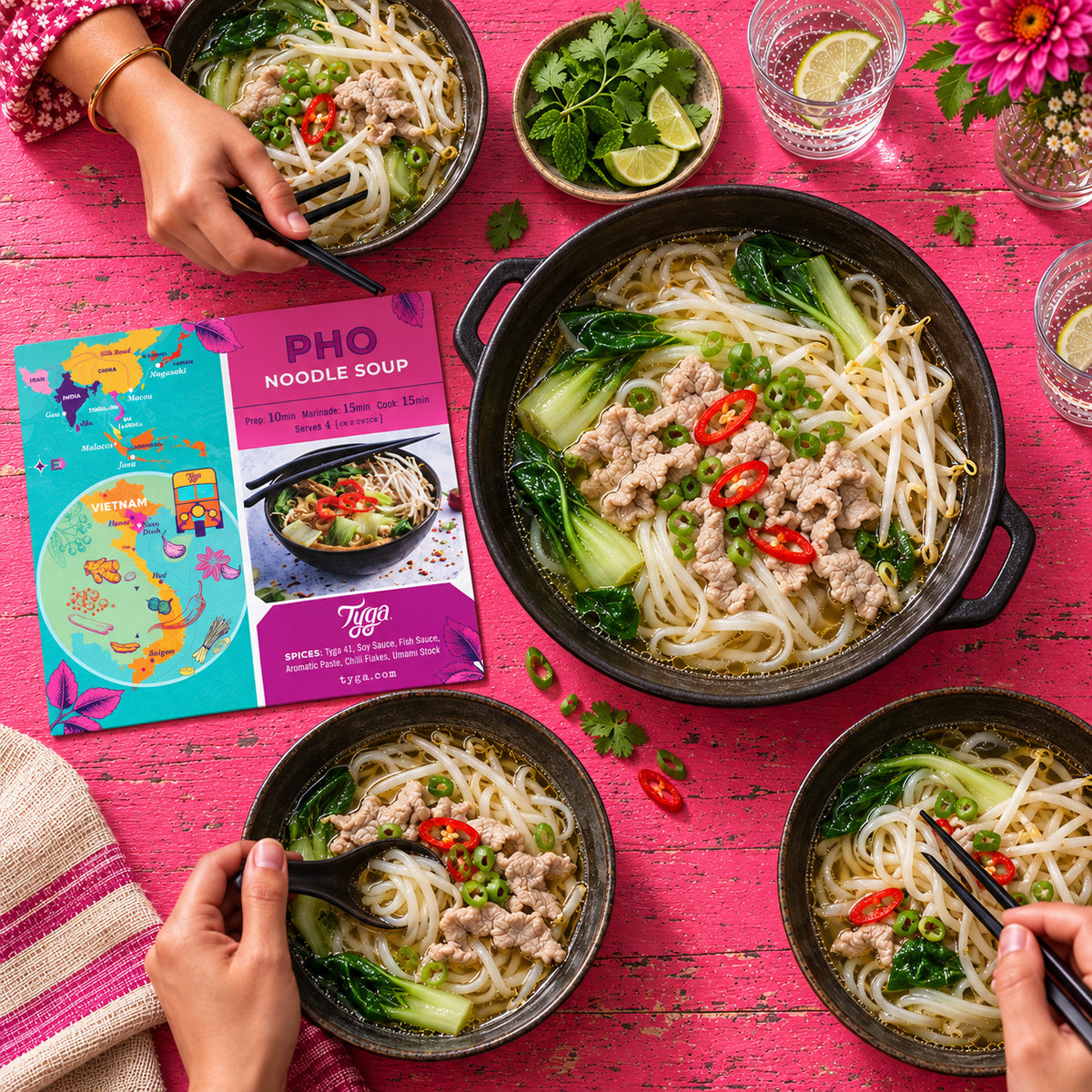 Pho Noodle Soup Recipe Kit