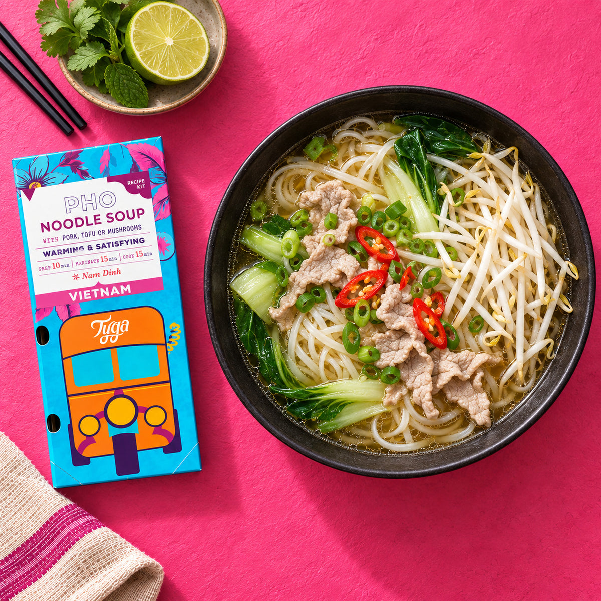 Pho Noodle Soup Recipe Kit