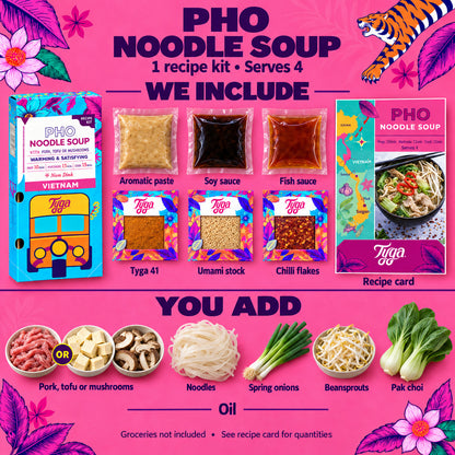 Pho Noodle Soup Recipe Kit