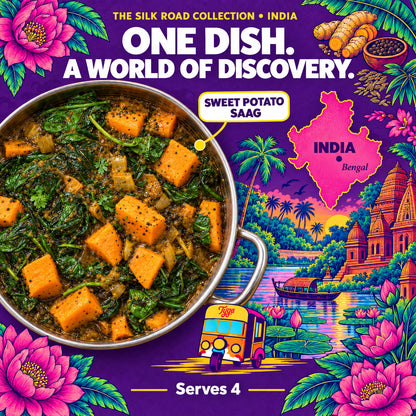 Sweet Potato Saag Recipe Kit