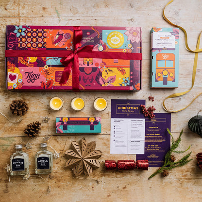 Christmas Indian Recipe And Gin Hamper Gift