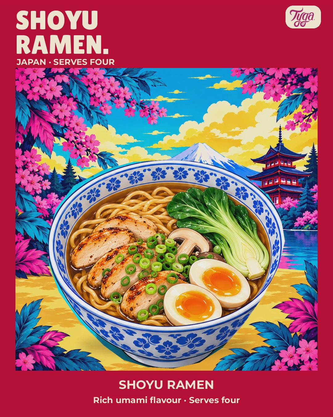 Tyga Shoyu Ramen cooking video